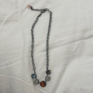 Sabika Elegant Multi-Color Necklace